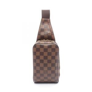 LOUIS VUITTON Authentic Brown Damier Leather Fanny Pack